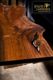 Also, mattresses are available for purchase. Custom Live Edge Black Walnut Dining Table From Jewell Hardwoods