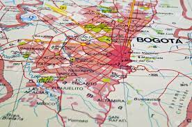 Maybe you would like to learn more about one of these? Road Map Of Bogota City In Colombia Stock Photo Picture And Royalty Free Image Image 6834580