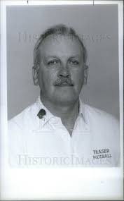 1991 Press Photo Ray Barr,Fraser football coach
