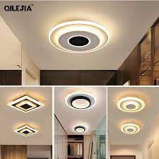 Now that you know more about the different designs you can shop for, let's take a look at the most popular materials for ceiling lights. Modern Led Ceiling Lamp Luster Black And White Led Ceiling Lamp For Livingroom Lights Hallway Balcony Lights Fixtures Ceiling Lights Aliexpress