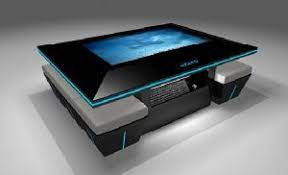 Office table with notepad, computer and coffee cup. China 32inch Interactive Touch Screen Table Interactive Led Table Touch Screen Coffee Table Ett3212 China Interactive Led Table And Interactive Touch Screen Table Price