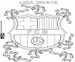Download and print these barcelona coloring pages for free. Fc Barcelona Champion 2014 2015 Coloring Page Printable Game