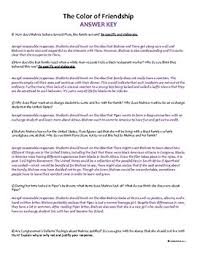 Created by lauren faust, bonnie zacherle. The Color Of Friendship Movie Guide By Miss Alexandra Tpt