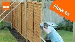 Low maintenance and strong durable. How To Erect A Fence Youtube