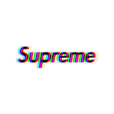 With crello, it's transparent backgrounds give you the freedom to use your design on anything from printing it to. Supreme Glitch Brand Sticker By Sfeirtinamaria