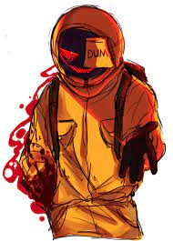 Cryptid Robot I Ve Been Playing Among Us A Lot Nowadays It S Fallout Concept Art Character Art Cute Drawings
