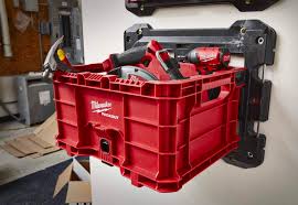 Milwaukee S Packout Crate Is A Commercial Grade Gear Hauler Crate Storage Tool Storage Milwaukee Tools