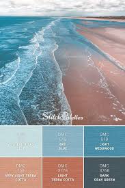 Summer Vibes Blue Color Schemes Green Colour Palette Terra Cotta Paint Color