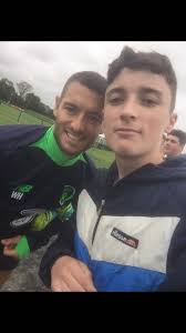 Young Travellers attend Ireland soccer team training