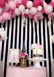 A Night In Paris Catchmyparty Com Parisian Birthday Party Paris Party Decorations Paris Theme Party