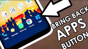 Maybe you would like to learn more about one of these? How To Bring Back The Apps Button On Samsung Galaxy S9 Youtube