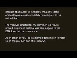Definition of homologous adjective in oxford advanced learner's dictionary. Homologous Word In Sentence With Pronunciation Youtube