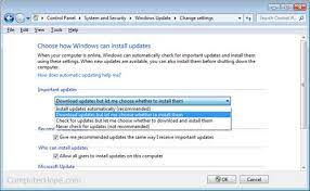 How To Enable Or Disable The Windows Automatic Updates