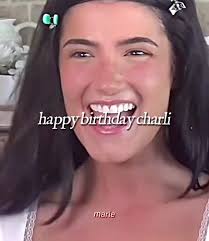 Feliz cumpleaños a mi ángel Charli D’Amelio