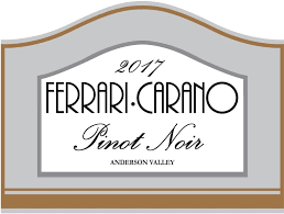Taste classic wines in the villa fiore wine shop or taste reserve wines in the enoteca located in the underground cellar. Ferrari Carano Anderson Valley Pinot Noir 2017 Wine Com