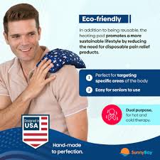 Amazon.com: SunnyBay Small Microwave Heating Pad, Microwavable Versatile  Cold/Heated Neck and Shoulder Wrap for Back Pain and More, Moist Heat  Cotton-Fleece Pad with Flax Seed Filling, 6x11 in, Blue Stars : Health