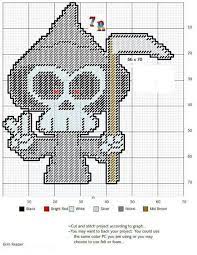 Plastic canvas quilt bookmarks pattern pack. 120 Plastic Canvas Skulls Ideas Plastic Canvas Plastic Canvas Patterns Canvas Patterns