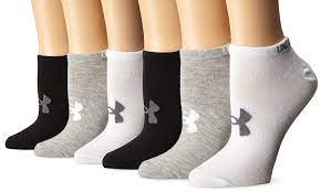 Under Armour Women S Essential Charged Cotton No Show Liner Socks 6 Pack You Can Find More Details By Vis Under Armour Women Women Essentials Socks Women