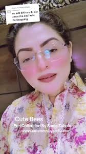 Elegant Fashion with Cute Bees by Sadia Zuhaib