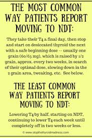 Natural Desiccated Thyroid 101 Ndt And This Info Can