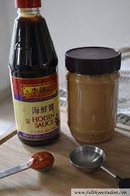 3/4 nub fresh ginger, peeled. Peanut Dipping Sauce Full Thyme Student Peanut Dipping Sauces Dipping Sauce Spring Roll Sauce
