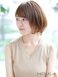 大人かわいいひし形ボブ ミズ 30代 40代 ビューティーboxヘアカタログ ショートのヘアスタイル 髪型 ボブ ヘアスタイリング