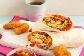 Wraps Mit Knusprigem Hahnchen Und Sauce Von Mikakovaleinen Chefkoch Knuspriges Hahnchen Wraps Rezept Rezepte