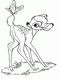 Bambi is an animated movie by walt disney, released in 1942. Pin On Omalovanky