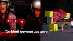 Dennis en Giorgina crashen auto tijdens noodstop in het ... - YouTube