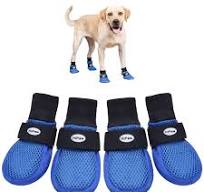 Hipaw Breathable Dog Shoes for Medium Large Dogs,Comfortable Dog Boots with  Non-Slip Soles,Paw Protectors for Cold or Hot Pavement,Dog Booties for ...