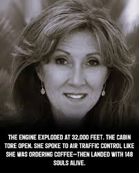 Female fighter pilot lands damaged plane