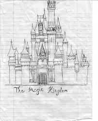 Cinderella S Castle By Shootingstar7123 Disney World Castle Castle Sketch Castle Drawing