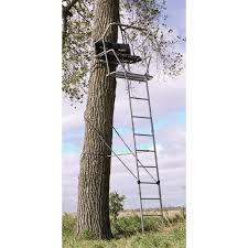 Trick out your tree stand; Remington Side By Side Ladder Tree Stand 144633 Ladder Tree Stands At Sportsman S Guide