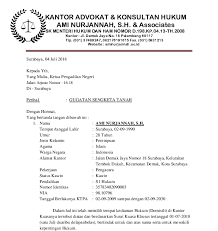 Contoh surat kuasa tanah penjualan yang baik dan benar. Contoh Surat Gugatan Sengketa Tanah Ptun Download Kumpulan Gambar