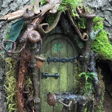 I want it to move on hinges or be a stationary open door. Fairy Doors In The Garden Ideal Home