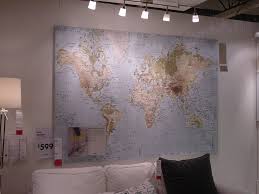 Ikea Premiar World Map World Map Wall Decor Ikea Premiar Ikea World Map