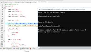 We can easily solve this problem by splitting the given number into individual digits based on above place value chart starting from least significant digit as shown below in c++, java and python C Program For Reverse A String Using Pointers