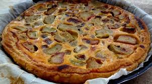 Tarte A La Rhubarbe Surgelee Recette Tarte Rhubarbe Rhubarbe Recettes Avec Rhubarbe