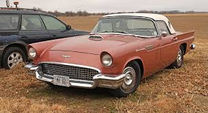Image result for Flame Red 1957 Thunderbird
