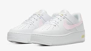 What are air force 1 shoes? Nike Air Force 1 Sage White Pink Where To Buy Ci9094 100 The Sole Womens