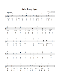 This sheet music book will help you begin to play music simply and easily, with no required knowledge of reading notes. Auld Lang Syne Easy Kalimba Sheet Music And Tab With Chords And Lyrics