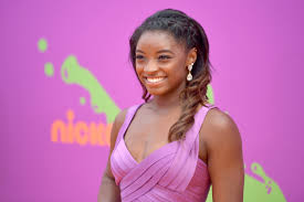 Check spelling or type a new query. Simone Biles Shows Off Her Curls In Green Off The Shoulder Top Ripped Jeans In New Photos