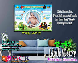 With various photo frame styles, design your images with a frame for every occasion in a few clicks. Jual Custom Frame Biodata Bayi Anak Baby Bio Decor Pajangan Custom Ukuran 20x30cm Kode Wdblc Landscape C Terbaru Juli 2021 Blibli