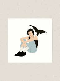 Conan Gray Kid Krow Album Art Print By Elianevose Redbubble