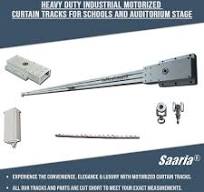 Motorized Curtain track for Stage