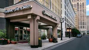 Yes, dry cleaning and laundry service are offered to guests. Visit Milwaukee Hampton Inn Suites Milwaukee Downtown