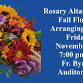 Fall Flower Arranging Class event image