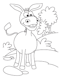 Find thousands of free and printable coloring pages and books on coloringpages.org! Free Printable Donkey Coloring Pages For Kids