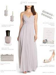 Make you look and feel great while not overshadowing the bride! Gray Wedding Attire Ideas Dress For The Wedding