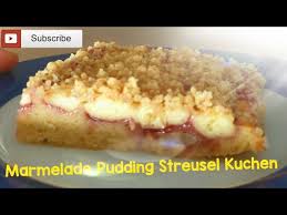 Bestreichen sie den blätterteig (nicht zu dick) mit der marmelade ihrer wahl. Hast Du Marmelade Dann Back Diesen Kuchen Streuselkuchen Pudding Marmelade Blechkuchen Rezept E E Youtube